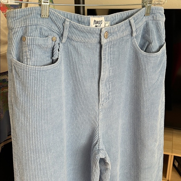 Bundle Sale Item: 4 items for $25 Flaw Princess Polly Wide Leg Corduroy Pant. 12 - Picture 4 of 5